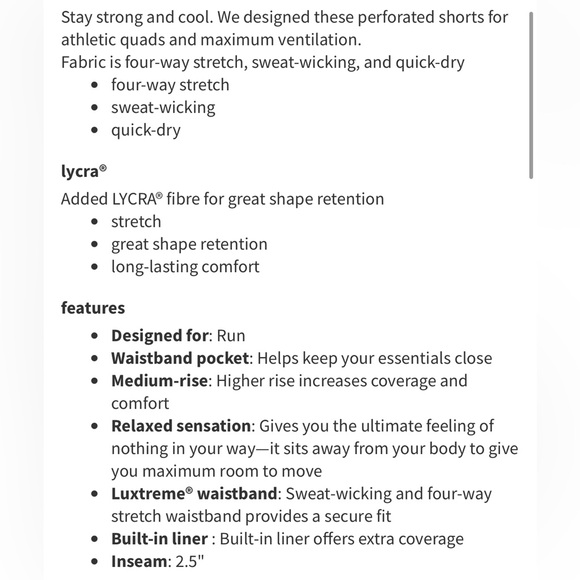 Lululemon Final Lap Short (2.5") Pop Orange Sz 6 - Picture 9 of 9